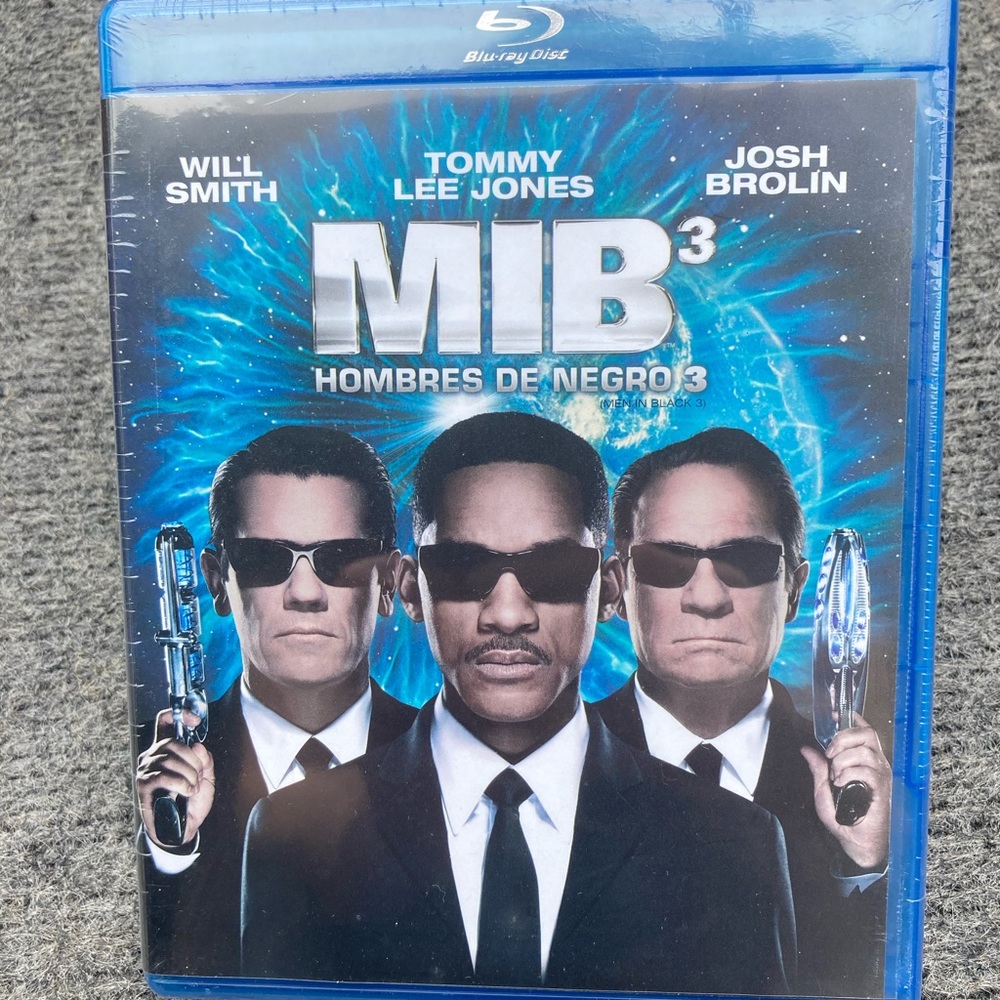 Blu-ray dvd Men in black 3 new in package